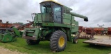 JOHN DEERE 6620 COMBINE SIDEHILL