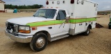 1993 FORD F350 RECYCLED AMBULANCE- SERVICE TRUCK