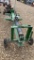 HYDRAULIC LOG SPLITTER ON WHEELS UNFINISHED-GREEN