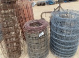 4 - ROLLS HOG WIRE FENCE