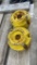 PAIR OF JD WHEEL WEIGHTS, CASTING NO# M85343