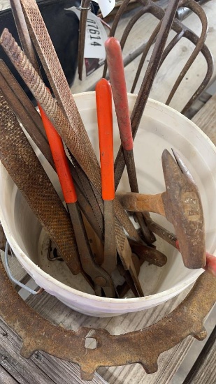 BUCKET OF FERRIER TOOLS