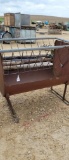 CALF HAY FEEDER