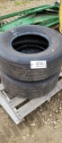 PAIR OF 11L X 15 TIRES BKT