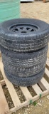 15 INCH TRAILER TIRES AND RIMS