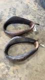 SET OF 2 HORSE COLLARS