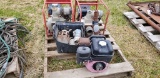 PALLLET OF 3 GAS ENGINE WATER PUMPS FOR PARTS