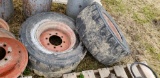 2 - BOBCAT RIMS WITH TIRES