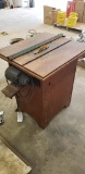HOMEMADE TABLE SAW- WORKS NEEDS SWITCH