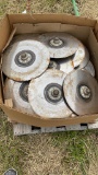 CRATE OF PLANTER DISC OPENERS FOR 24 ROW