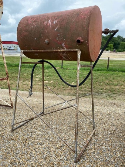 300 Gallon Fuel Tank on Stand