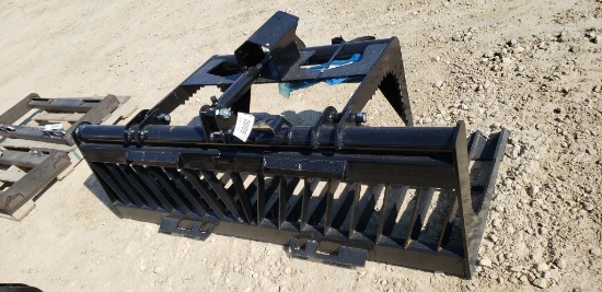 76" QUICK TACH SKELTON GRAPPLE SINGLE CYLINDER