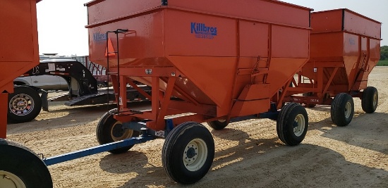 KILBROS 385 GRAVITY WAGON ON KILBROS 1280 GEAR