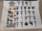 24 Key Heavy Equipment Key Ring