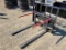 Kivel 4200# Pallet Fork/Bale Spear/ Reciever Hitch
