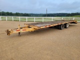 1990 Dynaweld 27' Equipment Trailer