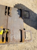 New Walk Through Skid Steer Face Plate