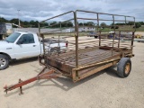 6'x12' Hyd Hog Cart