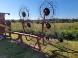 8 Wheel 3pt Rake