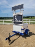 2000 Solar Mobile Speed Monitoring Trailer