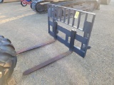 Case Euro Tatch Pallet Forks