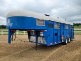 1985 Rawhide 27' Horse Trailer