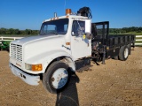 1991 International 4170 Knuckle Boom Truck