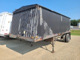 1991 Jetco Hopper Bottom Grain Trailer