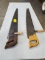 2 HAND SAWS 1 HANDLE