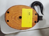 WOODEN PULLEY