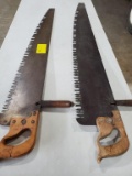 2 HAND SAWS ONE HANDLE