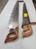 2 HAND SAWS