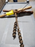 ANTIQUE HAND AUGERS