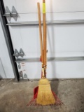 BROOM, RAKE, SHOVEL, SPRINKLE HEAD