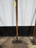 3 GARDEN RAKES