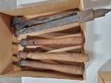 PIPE WRENCH, MISC ANTIQUE TOOLS