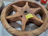 WOOD PULLY LARGE
