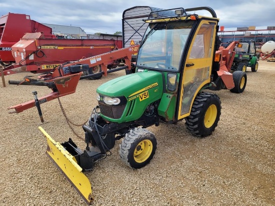 2013 JOHN DEERE 2025R COMPACT TRACTOR