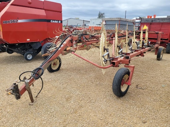 2002 H & S BF12HC WHEEL RAKE