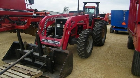 1997 MASSEY FERGUSON 390 LOADER TRACTOR