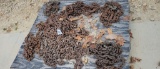 PALLET OF MISCELLANEOUS TRANSPORT & LOG CHAINS