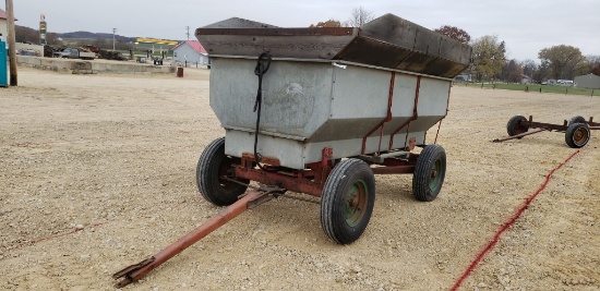 FLARE WAGON WITH MONTGOMERY WARDS GEAR WITH HOIST