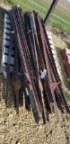 USED STEEL FENCE POSTS 6 1/2' LENGTHS