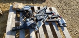 PALLET OF MISC TOWING HITCHES & MISC PARTS