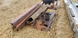 PALLET OF MISC STEEL - I-BEAM, TUBE AND PLATE