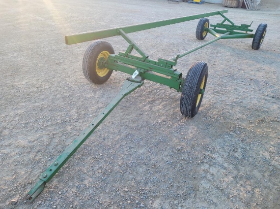 John Deere 20' Homemade Header Trailer