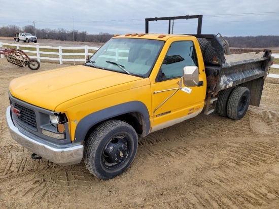 1997 GMC 3500 Dump Truck