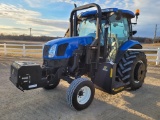 2004 New Holland TS100A Boom Mower Tractor