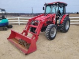 2009 Mahindra 8560 Loader Tractor