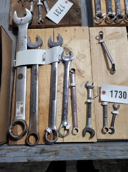 1/2"-1-1/2" Assorted Wrenches